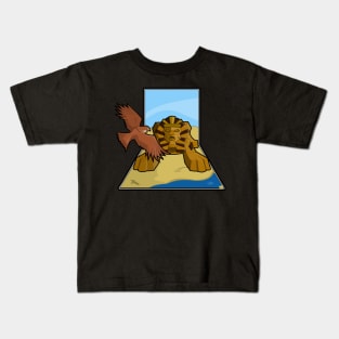 In the desert you can remember your game Kids T-Shirt